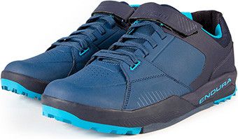 Chaussures VTT Pédales Plates Endura MT500 Burner Bleu Marine — vue 2