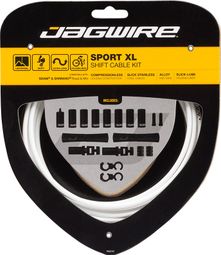 Jagwire Sport XL Shift Kit White