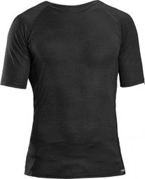 GripGrab Merino Polyfibre Kurzarm Winter Base Layer Schwarz
