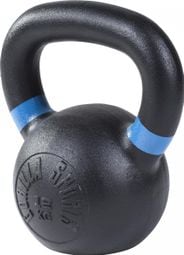 Kettlebell en fonte noir avec couleur rayé poignées disponible de 4kg  à 32kg - Haltère russe - Poids : 12 KG