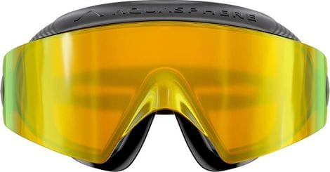Aquasphere Defy Ultra Swim Goggles Black Yellow