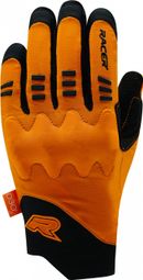 Lange Handschuhe Racer Handschuhe Velo Mixte D3O Rock 3 Schwarz / Orange