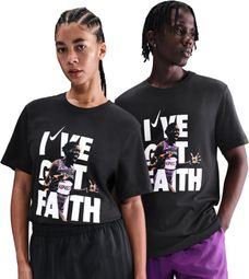 Nike Faith T-shirt Zwart Unisex