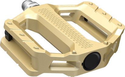Pair of Shimano PD-EF202 Gold Pedals