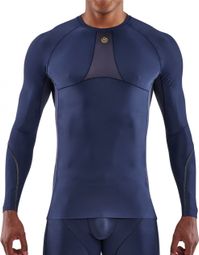 Maglia manica lunga Skins Series-5 blu scuro