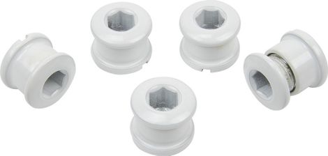 Pack de 5 vis INSIGHT pour couronne 8.5x4mm alu white