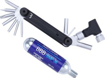 Multi-Outils BBB RoyalFold Gonfleur CO2 (14 Fonctions)