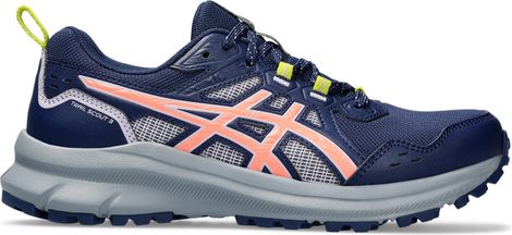 Damesschoenen Trail Running Shoes Asics Trail Scout 3 Blue Pink