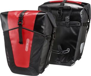 Pair of Ortlieb Back-Roller Pro Classic 70L Red Black Luggage Bags