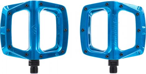 Paar DMR V8 Flat Pedals Electric Blue