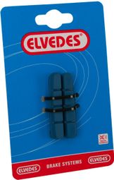 Paire de Cartouches de Patins de Frein Route Elvedes 55mm Compatibilité Shimano pour Jantes Carbone