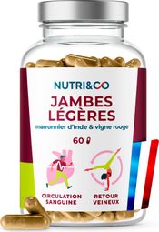 Jambes Légères - Circulation sanguine - 60 gélules