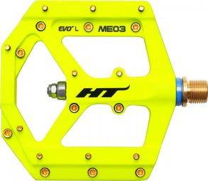 HT ME03T Yellow flat pedals