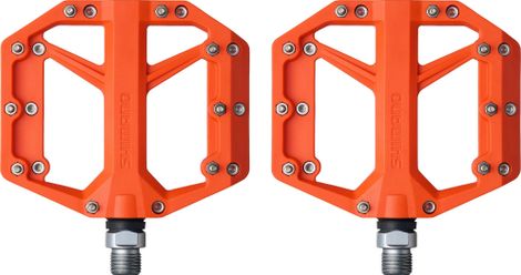 Shimano PD-GR400 Pedales Planos Naranja
