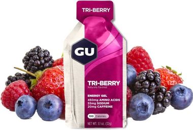Gel énergétique GU Energy Fruits rouges - 32g
