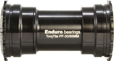 Boîtier de pédalier Enduro Bearings TorqTite BB A/C SS-BB386-GXP-Black