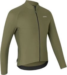 Maillot Manches Longues GribGrab ThermaPace Thermal Vert Olive 