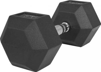 Haltères hexagonaux Gorilla Sports PRO - De 2 à 50 KG - Poids : 22 5 KG