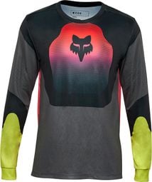 Camiseta de manga larga para niños Fox Ranger Revise Negra/Rosa