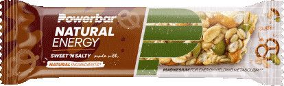 POWERBAR BARRA ENERGÉTICA NATURAL 40gr Dulce y Salada