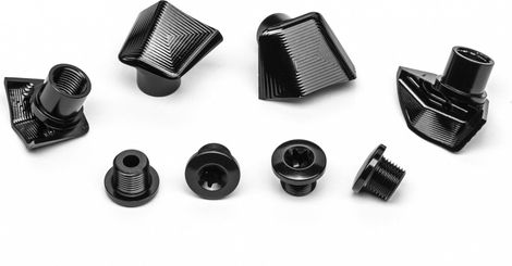 Juego de tapas de tornillos AbsoluteBlack para Shimano Ultegra 6800 negro