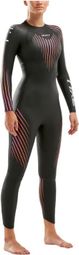 Women's 2XU Neoprene Wetsuit P:1 Propel Black / Sunset