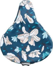 BASIL MAGNOLIA SADDLE COVER.couvre-selle.teal blue