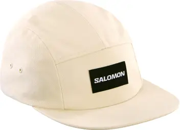 Salomon Five Panel Unisex Cap Beige