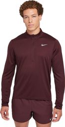 Nike Pacer Red Heren 1/2 Zip Top