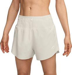 Short Nike Dri-Fit Trail 4in Blanc Femme