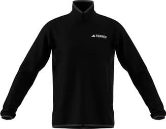 adidas Terrex Xperior Climawarm Fleece Jas Zwart Heren