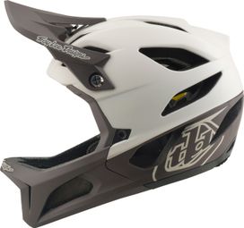 Troy Lee Designs Stage Mips-integrale helm, kleur: Pumice Beige/Bruin
