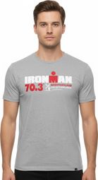 Ironman 70,3 Westfriesland Grau Herren Kurzarm T-Shirt