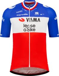 Maglia a maniche corte del Campione di Francia Team Visma | Lease a Bike Tricolore 2026 Uomo