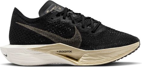 Nike ZoomX Vaporfly Next% 3 Zwart Goud Dames Hardloopschoenen