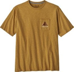 Patagonia Chouinard Crest Pocket T-Shirt Braun