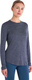 Dames Icebreaker Merino 125 Cool-Lite Sphere III Blue Long Sleeve T-shirt