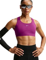 Nike Swift High Support Pink Women's Sports Bra