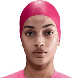 Nike Swim Solid Rose Badekappe für langes Haar