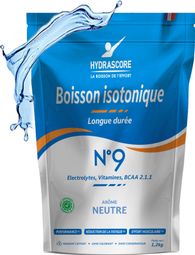 Boisson Isotonique Hydrascore N°9 - Neutre - 1.2kg