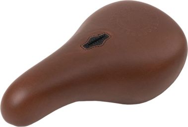 Selle BMX Pivotal Sunday Badge Perforé Marron