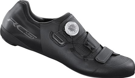 Pair of Shimano RC502 Road Shoes Black