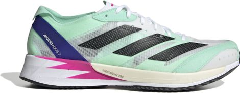 Chaussures de Running adidas running Adizero adios 7 Vert Blanc