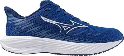 Chaussures Running Mizuno Enerzy Rider JR Bleu/Blanc Enfant