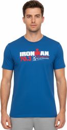 Ironman 70,3 Westfriesland Blau Royal Herren Kurzarm T-Shirt
