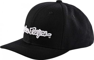 Casquette Troy Lee Designs 9Forty Signature Noir/Blanc