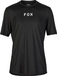 Maillot de manga corta Fox Ranger Moth Negro