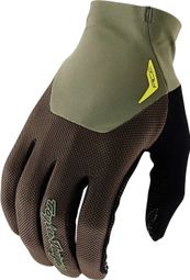 Troy Lee Designs Ace Sram Green Long Gloves