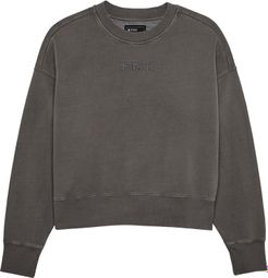 Fox Wordmark Oversize Sweatshirt für Damen <p>in</p>Grau