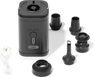 Mini pompe électrique ultra compacte randonnée / trek / bivouac – Gonflage / dégonflage – LED – 1200 mAh